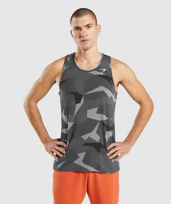 Panske Tielko Gymshark Critical Čierne | UV8976152